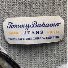 Load image into Gallery viewer, Tommy Bahama Sweater Mens Extra Large Gray 1/4 Zip Pullover Sweater Ribbed Knit