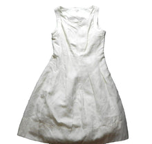 Load image into Gallery viewer, Calvin Klein Dress Womens 8 Small Sleeveless A-Line Pleated Linen Rayon Ladies