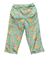 Load image into Gallery viewer, Lauren Ralph Lauren Pants Womens 10 30x20 Capri Allover Print Floral Stretch