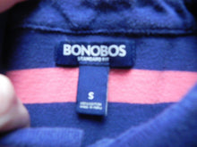 Load image into Gallery viewer, Bonobos Shirt Adult Small Standard Fit Preppy Rugby Casual Stripe Golf Polo Mens