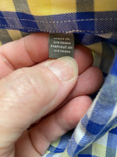 Load image into Gallery viewer, Oak Hill Shirt Adult 2XL XXL Button Up Short Sleeve Casual Camp Plaid Mens