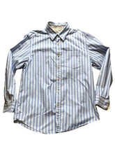 Load image into Gallery viewer, Tommy Bahama Shirt Adult Large Button Up Striped Long Sleeve Casual Outdoor Mens