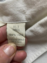 Load image into Gallery viewer, J Jill Shirt Adult XLT Extra Large Tall Button Up Hi Low Linen Short Sleeve Mens