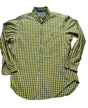 Load image into Gallery viewer, Ralph Lauren Shirt Adult Large Button Up Classic Fit Plaid Blue Pony Casual Mens