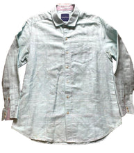 Load image into Gallery viewer, Tommy Bahama Shirt Adult Large Button Up Linen Blend Long Sleeve Casual Mens