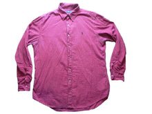 Load image into Gallery viewer, Ralph Lauren Shirt Adult Large Slim Fit Long Sleeve Button Up Grid Checkered Men