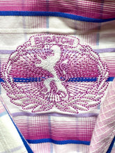 Load image into Gallery viewer, Bugatchi Shirt Adult Extra Large Button Long Sleeve Plaid Shaped Flip Cuffs Mens