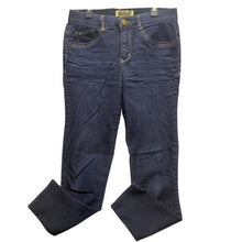 Load image into Gallery viewer, Democracy Jeans Womens 4 Dark Wash Stretchy Comfort Pockets Workwear Denim Lady