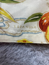 Load image into Gallery viewer, Grant Thomas Shirt Adult Medium Beige AOP Pineapple Flower Hawaiian Aloha Mens