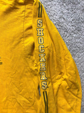 Load image into Gallery viewer, VTG Wichita State Shockers Shirt Adult Large Yellow Cadre NCAA Sportswear Mens