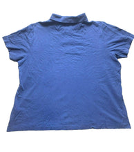 Load image into Gallery viewer, Canyon River Blues Shirt Adult 2XL Blue Original Skull Grunge Casual Polo Mens