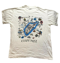Load image into Gallery viewer, VTG Cozumel Mexico Shirt Adult Large Single Stitch Underwater National Park 80s