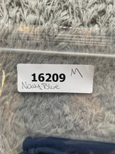 Load image into Gallery viewer, VTG Rock Paper Shocker Scissor Shirt Adult 2XL XXL Navy Blue Funny Hand Game Men