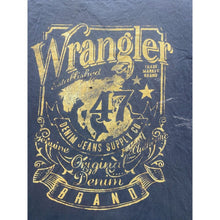 Load image into Gallery viewer, Wrangler Shirt Adult 2XL XXL Black Original Denim Brand 47 Streetwear Skater Men