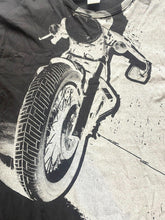 Load image into Gallery viewer, Calvin Klein Shirt Adult Large Black Gray Motorcycle Biker Streetwear Jeans Mens