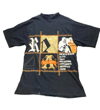Load image into Gallery viewer, All City Football Shirt Adult Large Black 4 Real Classic Streetwear Skater Mens