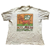 Load image into Gallery viewer, Keith Haring x Uniqlo SPRZ NY Shirt Adult Medium Dingy Beige NYC Festival Mens