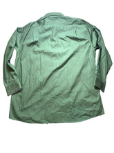 Load image into Gallery viewer, Tommy Hilfiger Shirt Adult 17.5 34/35 2XL Green Regular Fit Flip Cuffs Dress Men
