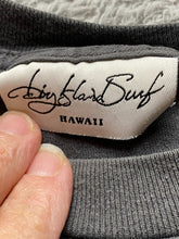 Load image into Gallery viewer, Big Island Surf Shirt Adult Medium Gray Hawaii Surfer Surfing Wave Skater Mens