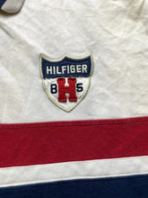 Load image into Gallery viewer, Tommy Hilfiger Shirt Adult 2XL XXL Navy Red White USA Patches Golf Polo Mens