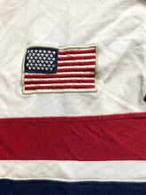 Load image into Gallery viewer, Tommy Hilfiger Shirt Adult 2XL XXL Navy Red White USA Patches Golf Polo Mens