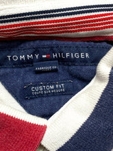 Load image into Gallery viewer, Tommy Hilfiger Shirt Adult 2XL XXL Navy Red White USA Patches Golf Polo Mens