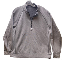 Load image into Gallery viewer, Tommy Bahama Sweater Mens Large Gray Reversible Quarter Zip Pullover Pinstripe