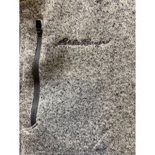Load image into Gallery viewer, Eddie Bauer Sweater Mens Large Gray Pullover Quarter Zip Outdoor Fleece