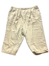 Load image into Gallery viewer, Side Stitch Pants Womens Medium (34x15) Taupe Cropped Capri Drawstring Ladies