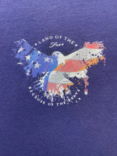 Load image into Gallery viewer, Crazy Shirts Shirt Adult 2XL XXL Patriotic Land Of The Free American Eagle Mens