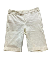 Load image into Gallery viewer, Banana Republic Shorts Womens 6 (33x10) Ivory Martin Fit Stretch Spandex Ladies