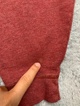 Load image into Gallery viewer, Orvis Sweatshirt Adult Large Red Cherry 1/4 Zip Mock Neck Pullover Sweater Mens