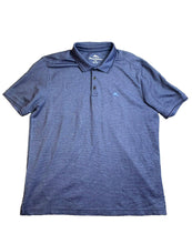 Load image into Gallery viewer, Tommy Bahama Shirt Adult Large Navy Blue Preppy Marlin Fish Casual Golf Polo Men