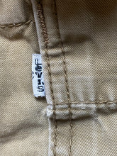 Load image into Gallery viewer, Levis Shorts Adult 38 Khaki Cargo Pockets Utility Workwear Outdoor Hiking Mens