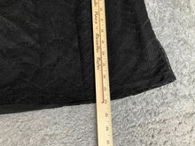 Load image into Gallery viewer, Torrid Shirt Womens 3 Black Lace Lined Nylon Spandex Stretch Boho Blouse Ladies