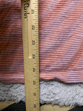 Load image into Gallery viewer, Faherty Shirt Adult Extra Large Salmon Blue Stripes Preppy Casual Golf Polo Mens