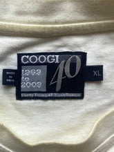 Load image into Gallery viewer, COOGI Shirt Adult Extra Large Ivory Crest Crown Streetwear Skater MCMLXIX Mens