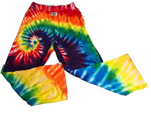 Load image into Gallery viewer, Brief Insanity Pajama Pants Adult Extra Large 31x32 Rainbow Tie Dye Sleepwear