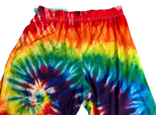 Load image into Gallery viewer, Brief Insanity Pajama Pants Adult Extra Large 31x32 Rainbow Tie Dye Sleepwear