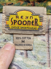 Load image into Gallery viewer, VTG Reyn Spooner Shirt Adult Medium Rainbow AOP Hollywood Hot Rod Hawaiian Mens