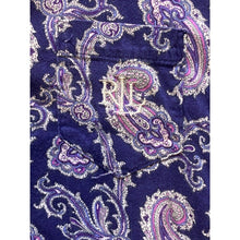 Load image into Gallery viewer, Ralph Lauren Shirt Adult Small Purple Paisley AOP Academia Button Up Preppy Mens
