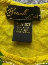 Load image into Gallery viewer, Beach By Exist Dress Womens 1X Colorful Hippie Boho Gauze Beach Cover Up Plus