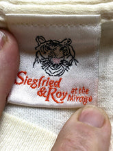 Load image into Gallery viewer, VTG Siegfried & Roy Shirt Adult Small Single Stitch At The Mirage Tiger 90s Mens