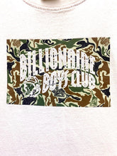 Load image into Gallery viewer, Billionaire Boys Club Shirt Adult Medium Camo Logo Arched Spell Out Mens