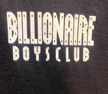 Load image into Gallery viewer, Billionaire Boys Club Shirt Adult Medium Black Astronaut Logo Spell Out Mens
