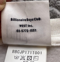 Load image into Gallery viewer, Billionaire Boys Club Shirt Adult Large White Camo Spell Out Arched Logo Mens