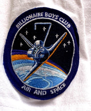 Load image into Gallery viewer, Billionaire Boys Club Shirt Adult Medium White Space Embroidered Patch Mens