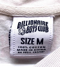 Load image into Gallery viewer, Billionaire Boys Club Shirt Adult Medium White Space Embroidered Patch Mens
