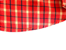 Load image into Gallery viewer, Buffalo Jackson Trading Co Shirt Adult Medium Red Plaid Button Up Casual Mens