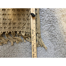 Load image into Gallery viewer, Allegra K Skirt Womens Extra Small Tan Crochet Fringe Cover Up Beachy Swimming